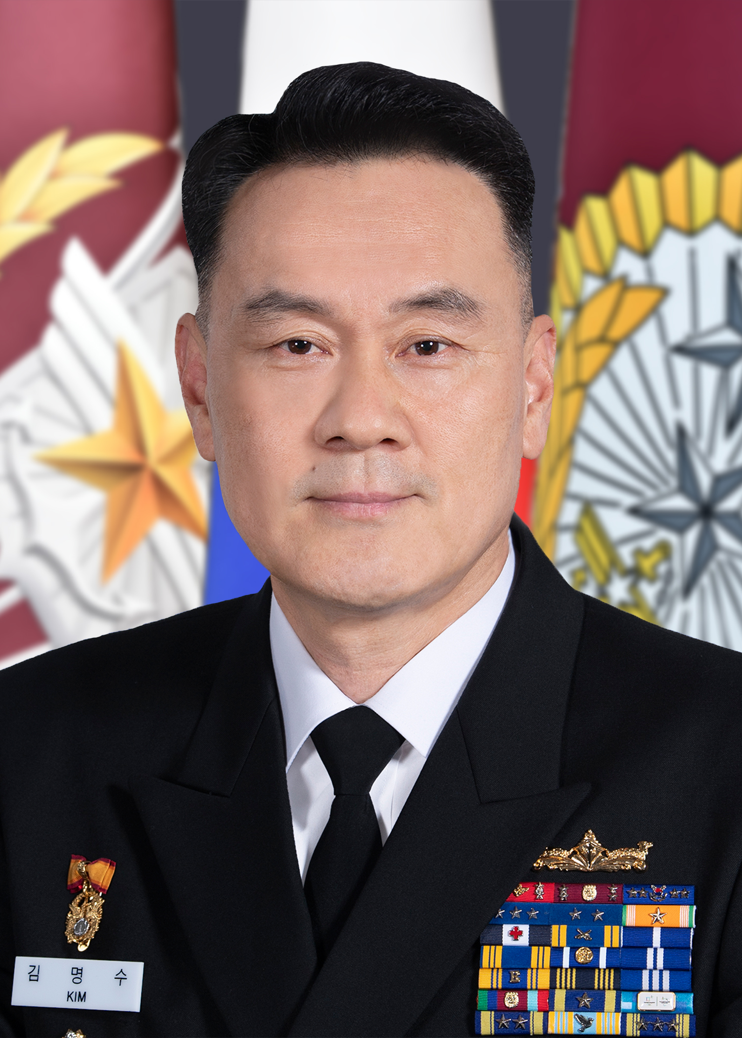 해군대장 김 명 수 사진