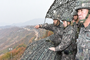 합참의장, 최전방 접적부대 군사대비태세 현장지도 대표 이미지