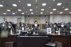 합참의장, 해군작전사령부 군사대비태세 점검 대표 이미지