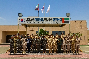 김승겸 합참의장, 중동지역 우방국 군사외교 및  해외파병부대 현지지도(2023.05.15.) 대표 이미지